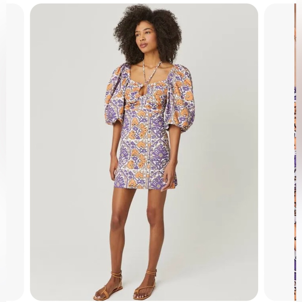 Rhode Jeanne Dress | Mango Flora Grande size 12